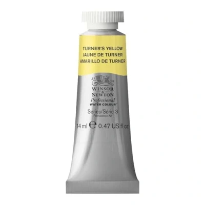Image de Winsor &amp; Newton Aquarelle Professionnel Peinture Aquarelle, Haute Luminosité, Résistante à la Lumière, Qualité Archive, Tube de 14 ML, Couleur Jaune Turner