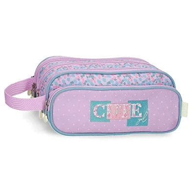 Image de Enso Jolie fille Violet Trousse 22x10x11 cms Polyester