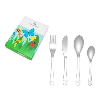 Image de Zilverstad Insectes 6835070 Couverts pour enfant en acier inoxydable