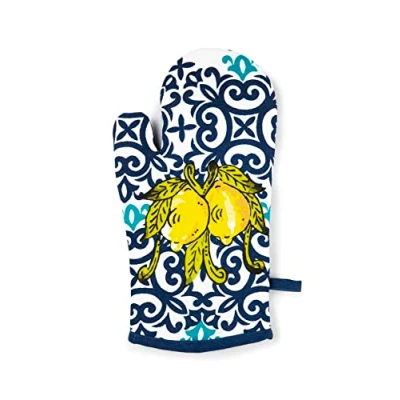 Image de Excelsa Amalfi Gant de Four, Taille Unique, Doublure 100% Coton, Rembourrage en Polyester