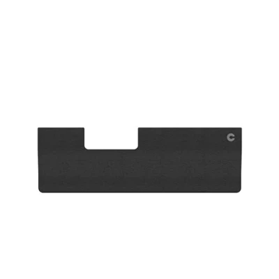 Image de Contour Design CDWRPRO00210 repose poignet Cuir végétalien Noir