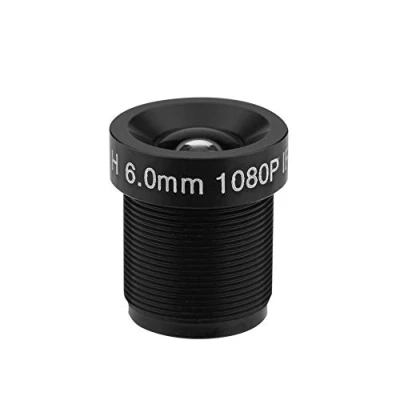 Image de Objectif de caméra CCTV 6 mm, M12 * 0,5 avec IR pour chipsets CCD 1/3 et 1/4 Pouces