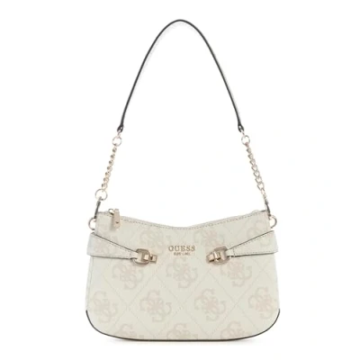 Image de Guess Lorelei TOP ZIP Shoulder BAG Sac à main, Femme, Taille: One Size, Bone