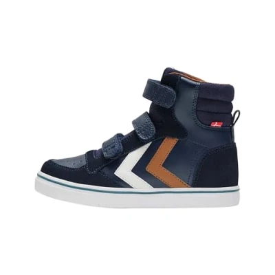 Image de Hummel Stadil Pro Jr, Basket Mixte enfant, Noir Iris, 32 EU