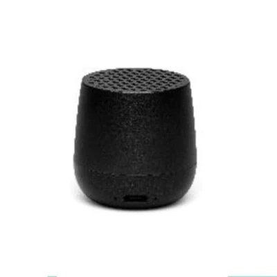 Image de Lexon Mini Enceinte Bluetooth Portable MINO+, Micro Mains Libre et déclencheur Selfie, Rechargeable sans Fil pour PC Smartphone Noir