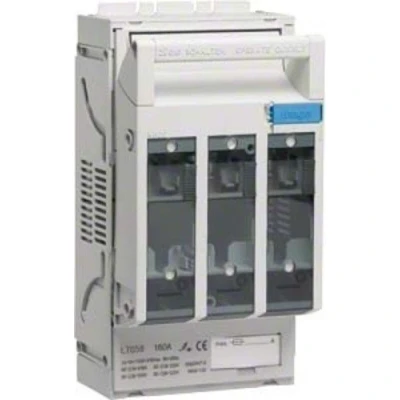 Image de Busch Jaeger Hager LT056 NH Disjoncteur de Charge NH00 160A 12 30 x 5/10 mm Sortie supérieure 70 mm²