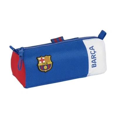 Image de Safta F.C. Barcelona 2ème ÉQUIPATION Trousse avec Fermeture éclair et Compartiment, pour Enfants, idéale Les Enfants d&#039;âge Scolaire, Confortable Polyvalent, 21 x 7 8 cm, Bleu