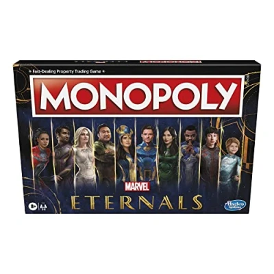 Image de Monopoly: Marvel Studios&#039; Eternals Edition Board Game for Fans, Kids Ages 8 and Up
