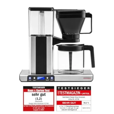 Image de Gastroback Design Brew Advanced Manuel Machine à café filtre 1,25 L