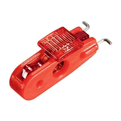 Image de Master Lock S2391 Mini Bloque disjoncteur pour Consignation Electrique et Interrupteur Standard ISO/DIN, Interrupteurs de 11 mm à 13