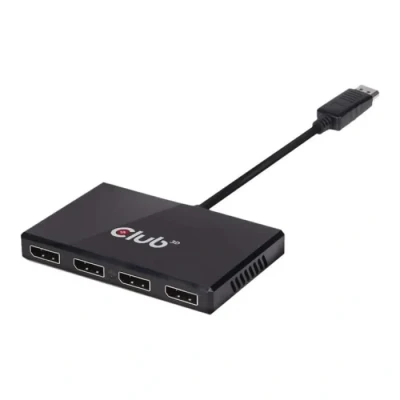 Image de Répartiteur vidéo audio Club 3D SenseVision Multi Stream Transport (MST) Hub CSV 6400 4 x DisplayPort