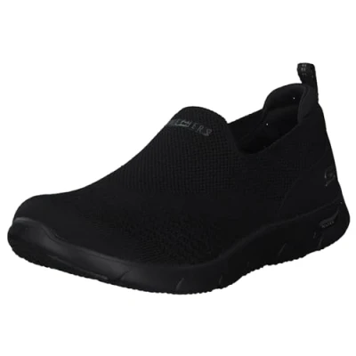 Image de Skechers Femme Arch FIT Refine Don&#039;t GO Sneaker, Noir, 39 EU