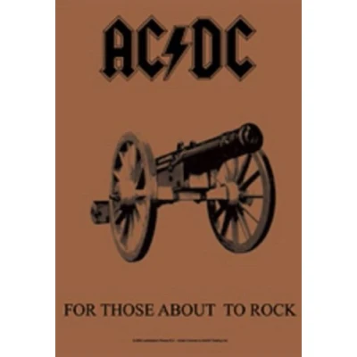 Image de Bioworld For Those About to Rock (Fahne)