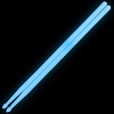 Image de Alnicov 1 paire de baguettes lumineuses 5A fluorescentes pour instruments musique Bleu