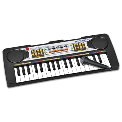 Image de Bontempi 3730 Clavier électronique 37 midi Touches DO, 12 3730, Multicolore