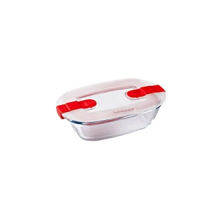 Image de Pyrex Bocal Cook&amp;Heat, verre, transparent, 17 x 10 6 cm 0,4 litre, 1 pièce