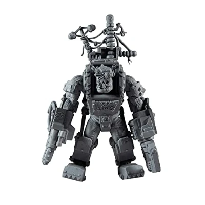 Image de McFarlane Toys, Warhammer 40000 Big Mek Mega Figure avec 22 pièces Mobiles, Figurine de Collection Non Peinte Base Support collectionneur, personnalisez Votre À partir