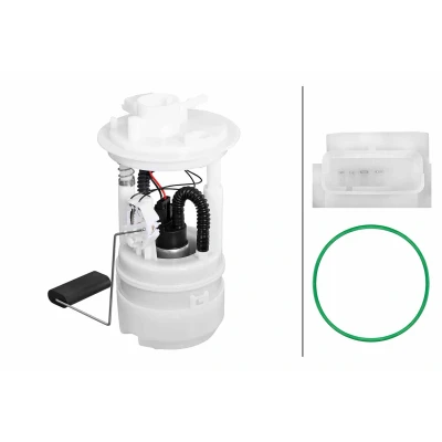 Image de HELLA 8TF 358 306 831 Unité d&#039;injection de carburant avec joint d&#039;étanchéite, palpeur électrique Essence FIAT: Panda I 3/5 portes