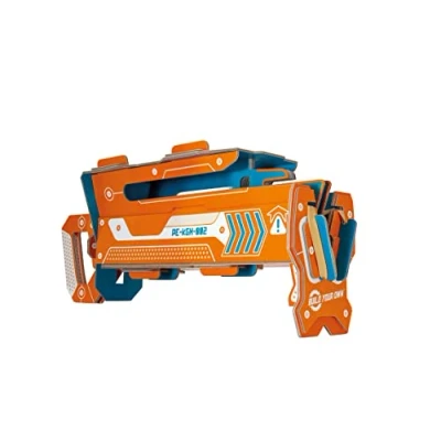 Image de Build Your Own lanceur d&#039;avion en papier,Créez un de carton entièrement fonctionnel,Comprend 10 avions papier Fold &#039;n&#039; Fly,Kit d&#039;encoches durables,Éducatif et tiges