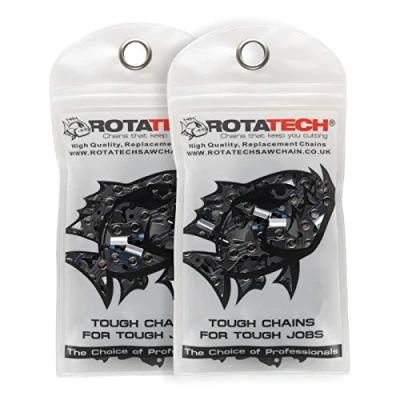 Image de Rotatech X2 (deux) Chaîne de tronçonneuse d&#039;origine pour Stihl MS170 12&quot; BAR
