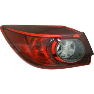 Image de TYC 11 14096 05 2 Feu arrière gauche Partie extérieure avec porte lampe MAZDA: 3 3/5 portes