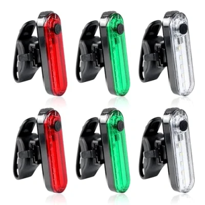 Image de 6pcs Feux De Navigation Pour Bateau, Lampes À Led 4 Types Mode Clignotant Lumières Poupe Bateau Rechargeable Yacht, Kayak