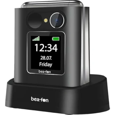 Image de Téléphone Portable à Rabat BEAFON Silverline Fold10 Écran 2,2&quot; Couleur XL Bouton SOS Bluetooth