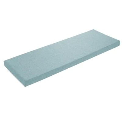 Image de sleepling Coussin de banc Turquoise 150 x 40 cm Lavable Dessous antidérapant Fabriqué dans l&#039;UE