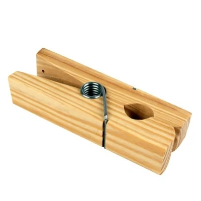 Image de MÉGACRÉA Pince à Linge géante en Bois 14 x 4,5 5 cm