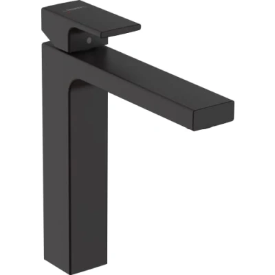 Image de hansgrohe Vernis Shape Mitigeur de lavabo 190 avec tirette et vidage synthétique, noir mat, 71562670