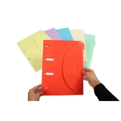 Image de Smartfolder pelliculées Assortis Pack de 6 Pochettes Rangement format A4