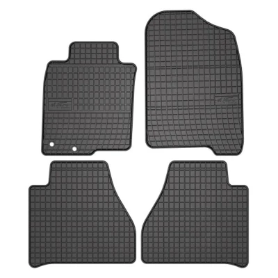 Image de FROGUM 547242 Ensemble de tapis sol Caoutchouc avant et arrière 4 noir NISSAN: NP300 Navara Pick up