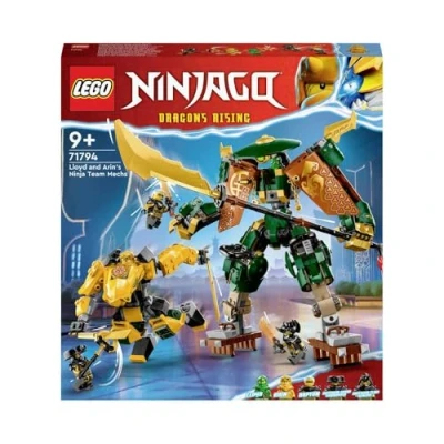 Image de LEGO® NINJAGO® L&#039;équipe de robots des ninjas Lloyd et Arin 71794