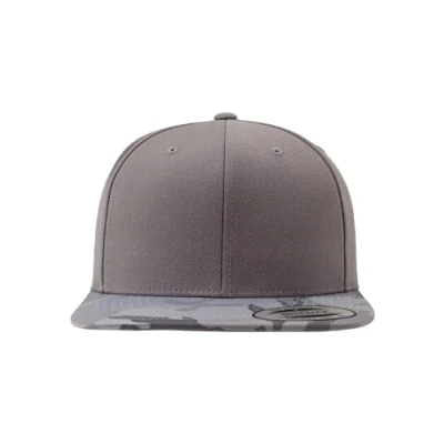 Image de Flexfit Mixte Camo Visor Snapback silver One Size Casquette, camo, Taille unique EU