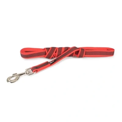 Image de Julius K9 216GM R 3 Laisse antidérapante Color &amp; Gray sans poignée, 20 mm x m, Rouge Gris