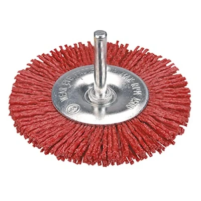 Image de 100 mm professionnel Nylon, nylon brosse métallique, ponçage, ronde,