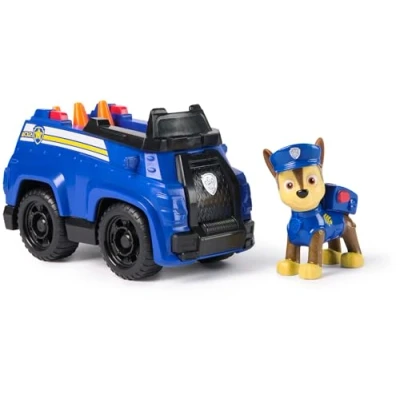 Image de Jouet PAW PATROL Voiture de Police Chase Figurine à Collectionner Durable 3 ans et plus