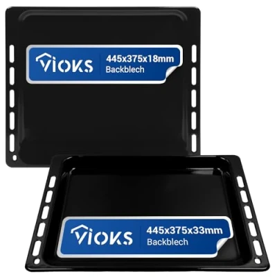 Image de Ensemble de plaques cuisson SET 2 x Backblech 445mm
