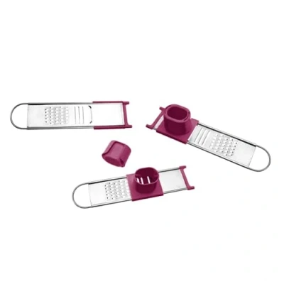 Image de COOK CONCEPT Easy Make KU6151 Râpe à Épices et Condiments ABS + INOX Multicouleur 23 x 5, 30 4, cm