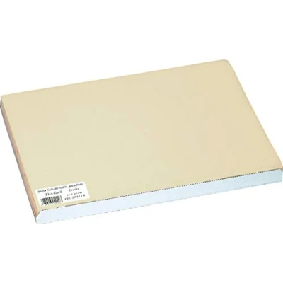 Image de Pro Nappe Réf 304124I Set de table jetable En papier gaufré et satiné Format 30X40 cm Couleur ivoire Fabriqué France barquette 500 sets.