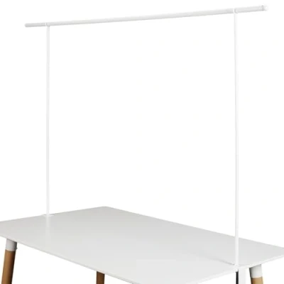Image de BARRE DÉCORATIVE DE TABLE AJUSTABLE FER Blanc