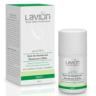 Image de LAVILIN Déodorant roll pour sportifs Protection 72 heures Sans alcool,paraben ni aluminium
