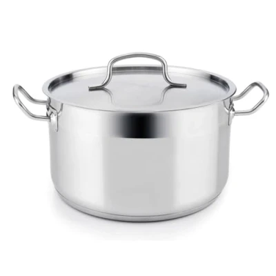 Image de Quid Azzero Casserole en Acier Inoxydable 18 x 8,5 cm pour Tous Feux à Induction