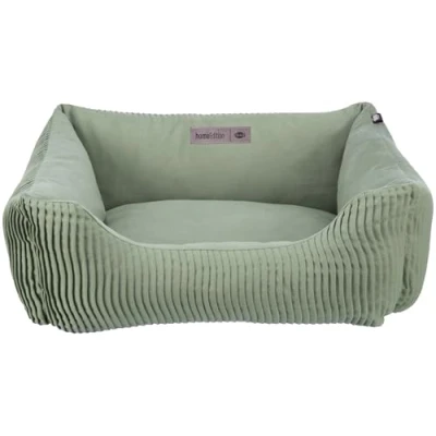 Image de TRIXIE Panier pour Chien Marley 60 x 50 cm carré Petits Chiens Confortable avec Housse en Toile de Coton qualité supérieure Doux et Lavable 37690