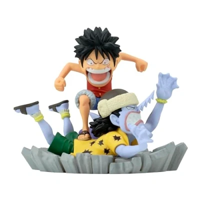 Image de Banpresto Figurine One Piece WCF Log Stories Monkey D Luffy Vs Arlong 7cm 4983164892109