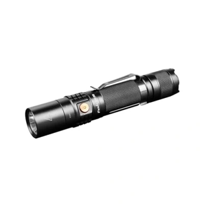 Image de FENIX 446 Torche UC35 V2.0 Rechargeable, Acier, Noir, 14 cm