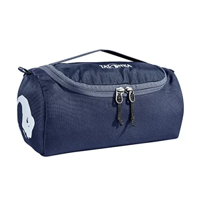 Image de Tatonka Care Barrel Trousse de Toilette à Suspendre avec Miroir et Compartiments Bleu Marine