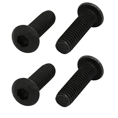 Image de sourcing map 4pcs M6x20mm Vis Filetage à Gauche Mandrin Perceuse Blocage Boulon Classe 10.9
