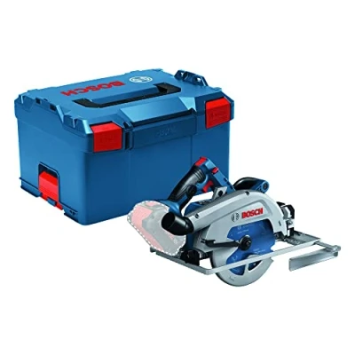 Image de Bosch Professional scie circulaire sans fil BITURBO GKS 18V 68 GC (régime à vide 2 500 5 000 tr/min, compatible avec les rails de guidage, batterie ni chargeur, dans L BOXX 238)