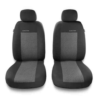 Image de Mossa Housses de siège Avant adaptées pour Ford Fiesta MK5, MK6, MK7, MK8 (1999 2019) Housse Siege Voiture universelles Couverture conducteur 2UNE 2